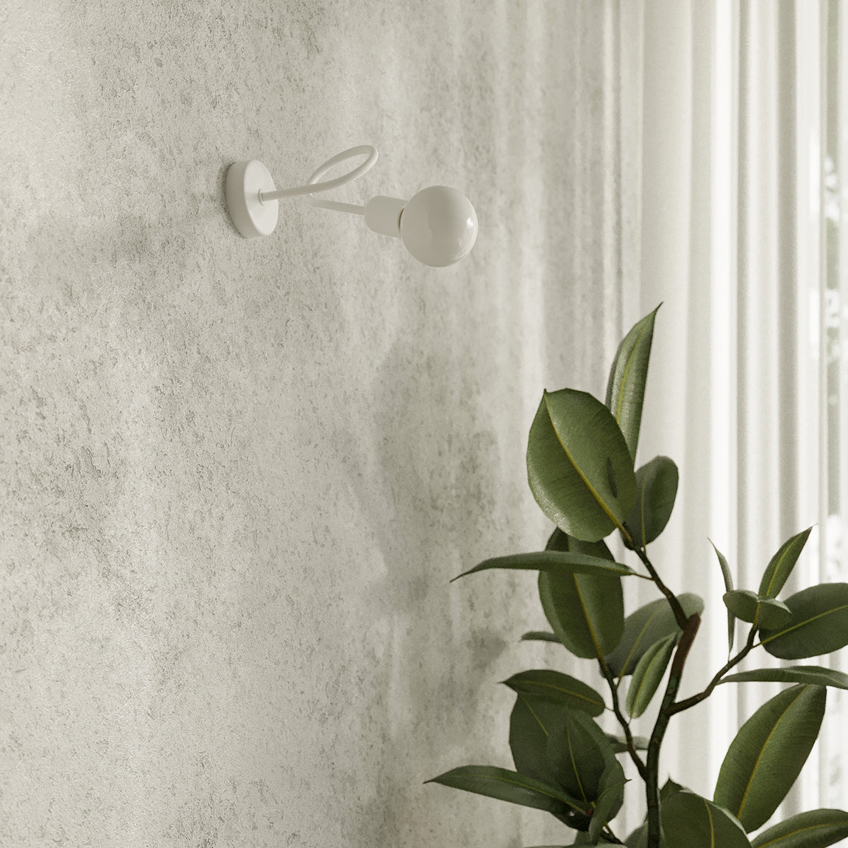 Applique Loop Blanche