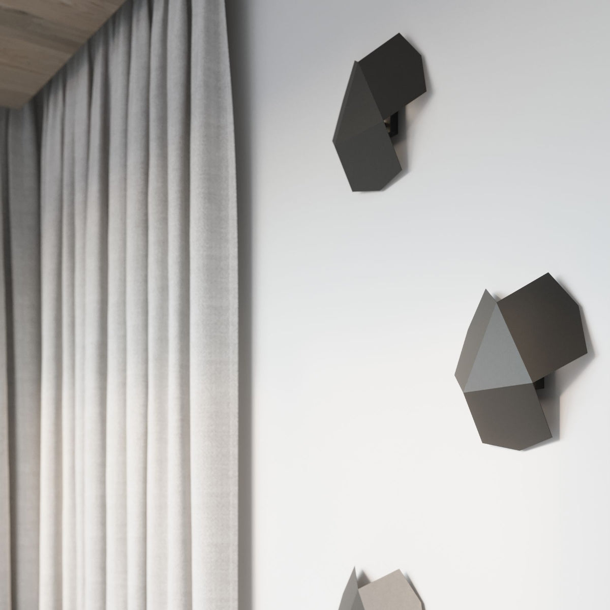 Applique Géométrique Tre Noire