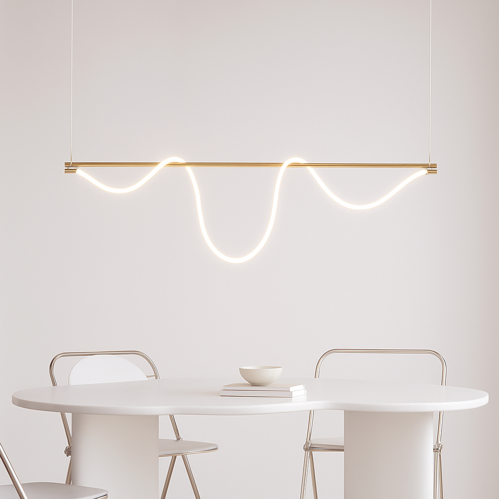 lustre design moderne led pour éclairage intérieur