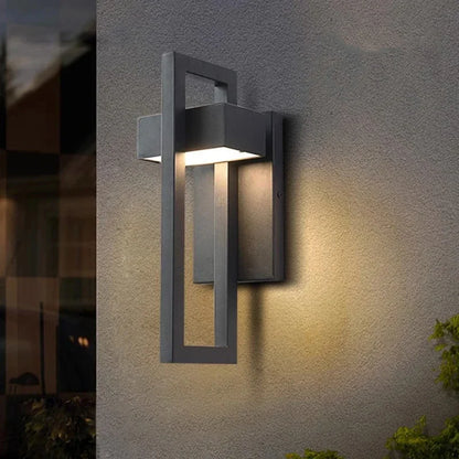 Applique LED Extérieur Acier Inox Alu IP65