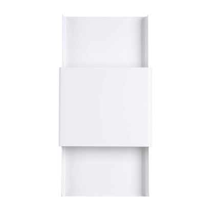 Applique Plaque Acier Blanc
