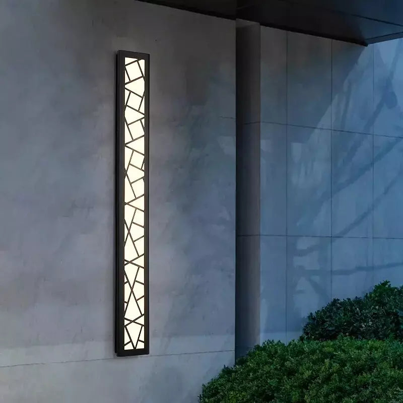 Applique LED Extérieur Alu Acrylique IP65