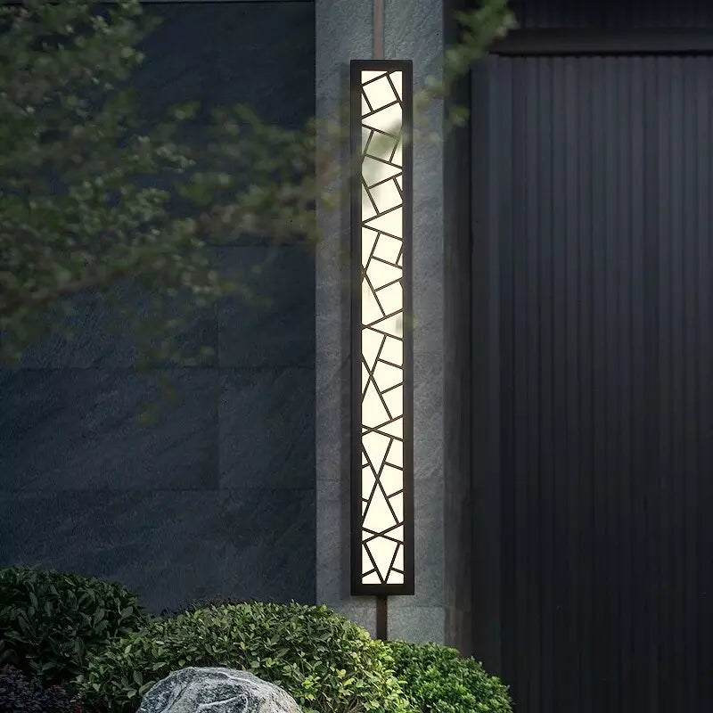 Applique LED Extérieur Alu Acrylique IP65