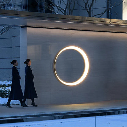Applique Extérieure Circulaire LED Luxe