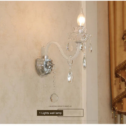 lustre moderne en cristal design pour décoration intérieure
