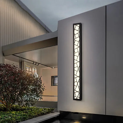 Applique LED Extérieur Alu Acrylique IP65