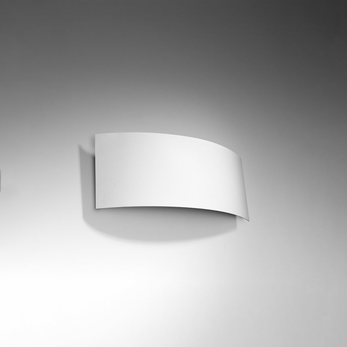 Applique Arc Murale Acier Blanc
