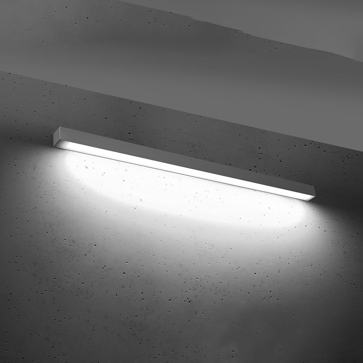 Applique Barre LED Alu 118 cm Grise