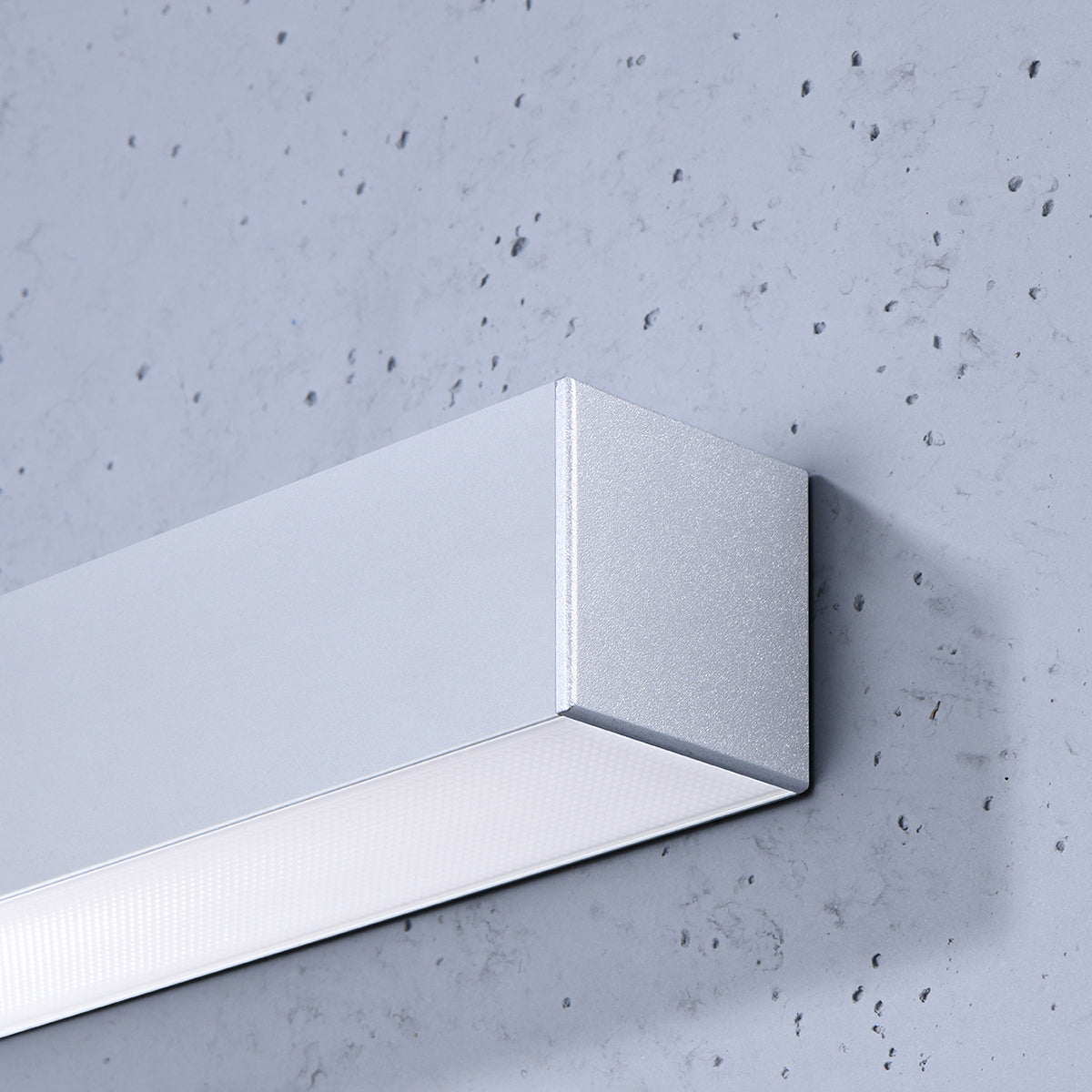 Applique Barre LED Alu 118 cm Grise