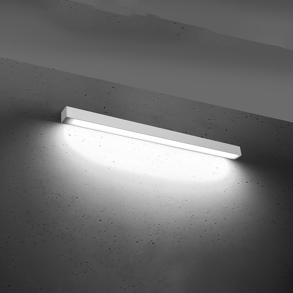 Applique Linéaire LED 90 cm Alu Blanc