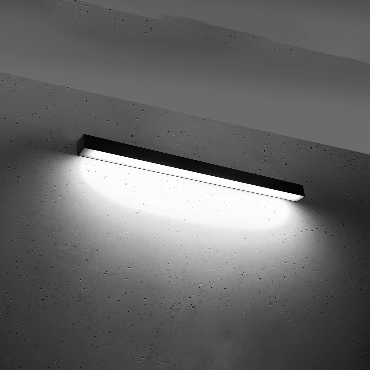 Applique Linéaire LED 90 cm Alu Noir