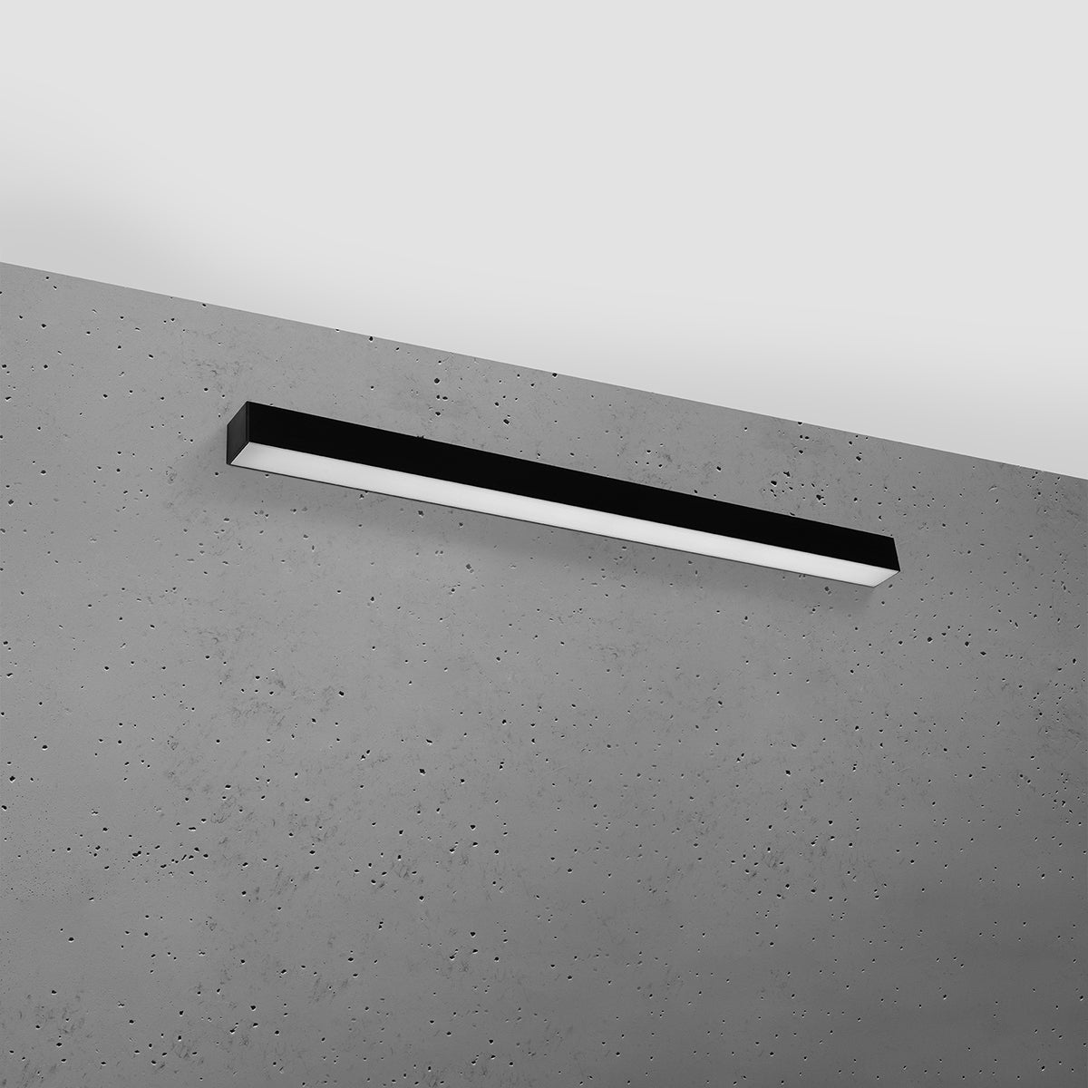 Applique Linéaire LED 90 cm Alu Noir