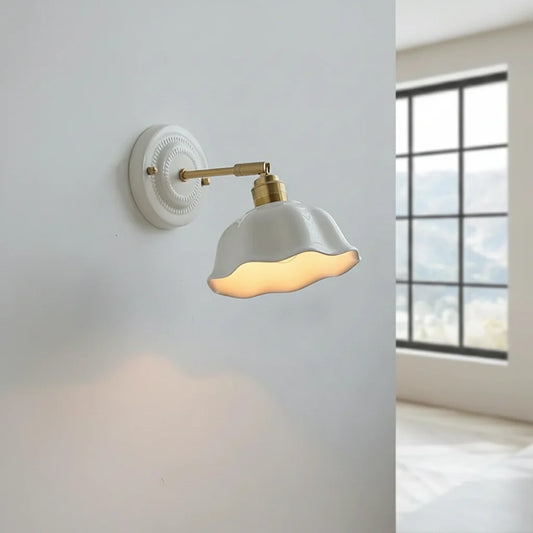 Applique Céramique/Laiton Festonné Orientable