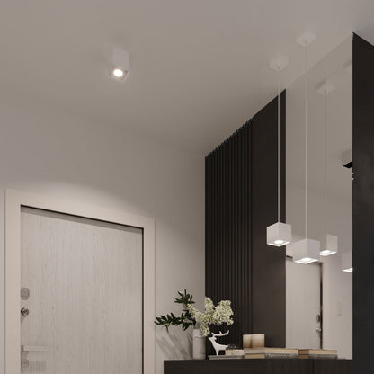 Applique Cube LED Blanche