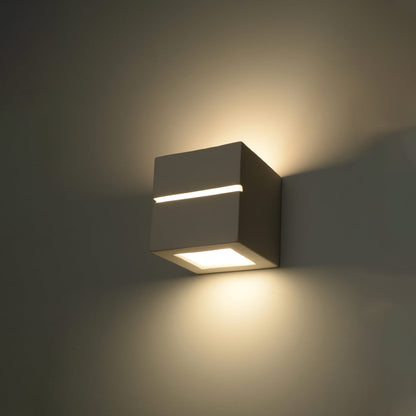 Applique Cube Ligne Céramique