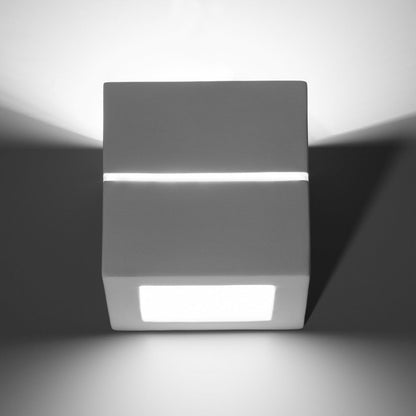 Applique Cube Ligne Céramique