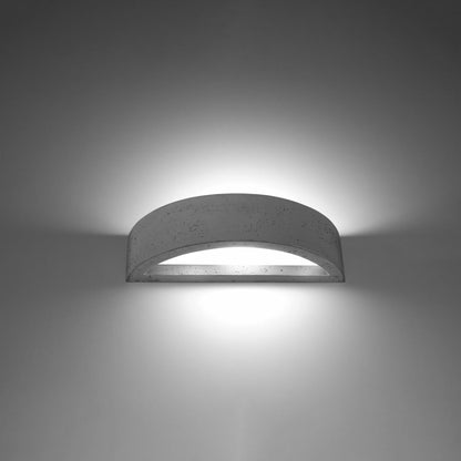 Applique Demi-Cercle en Béton