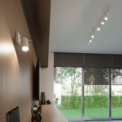 Applique LED Directionnelle Blanche Interrupteur