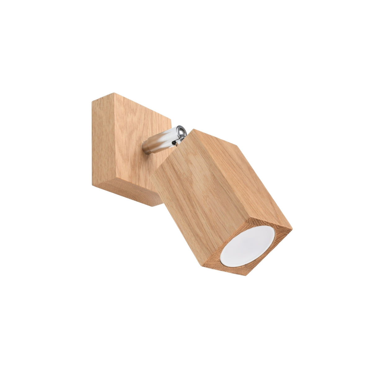 Applique Facette Cubique Orientable en Chêne