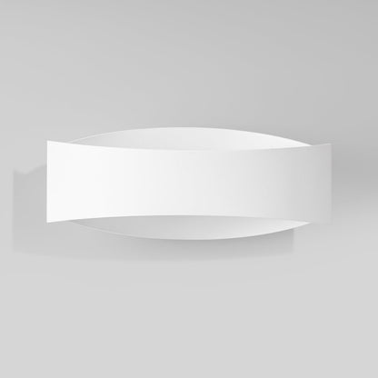 Applique Fluide Ruban Acier Blanc