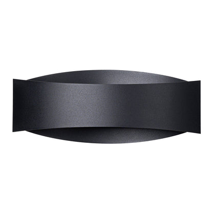 Applique Fluide Ruban Acier Noir