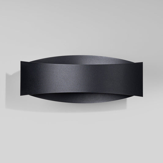 Applique Fluide Ruban Acier Noir
