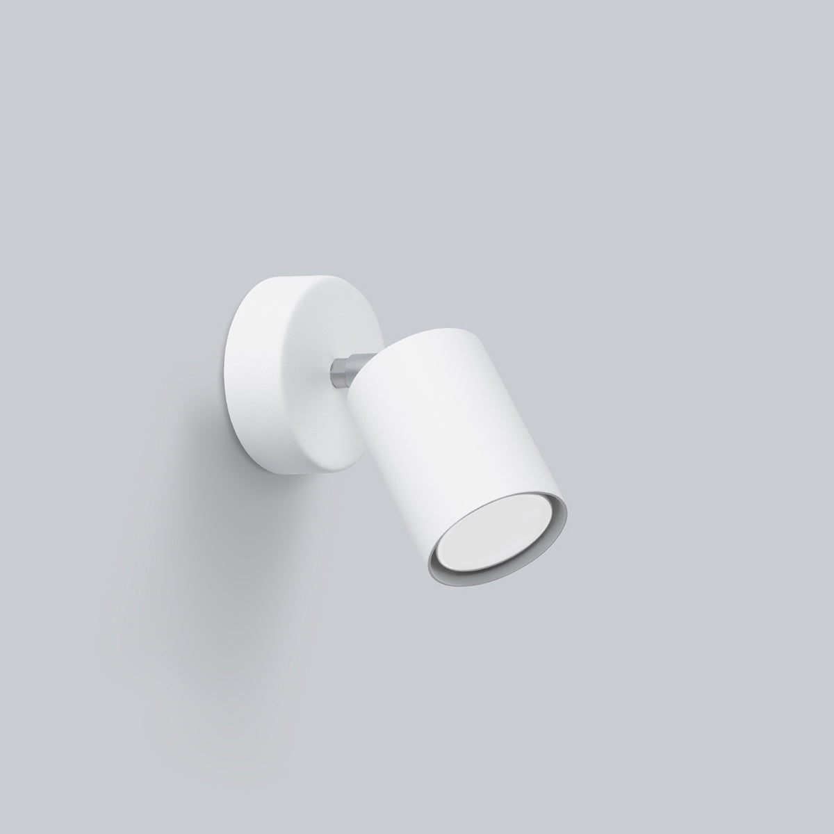 Applique Focus Spot Orientable Acier Blanc