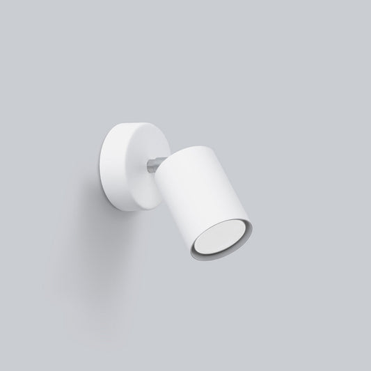 Applique Focus Spot Orientable Acier Blanc
