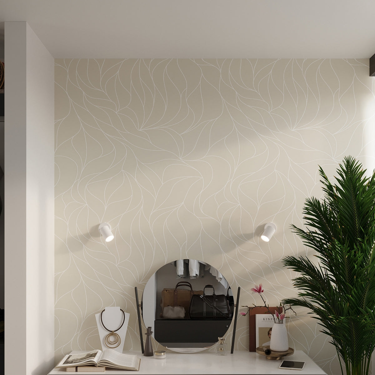 Applique Focus Spot Orientable Acier Blanc
