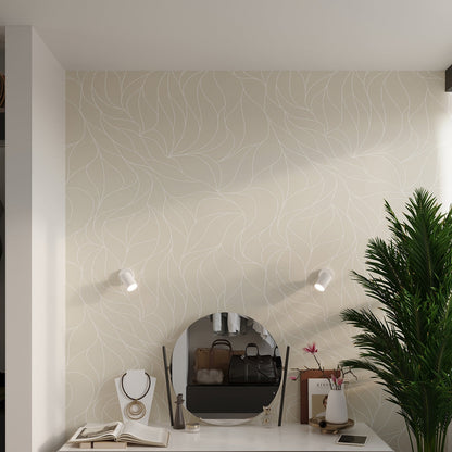 Applique Focus Spot Orientable Acier Blanc