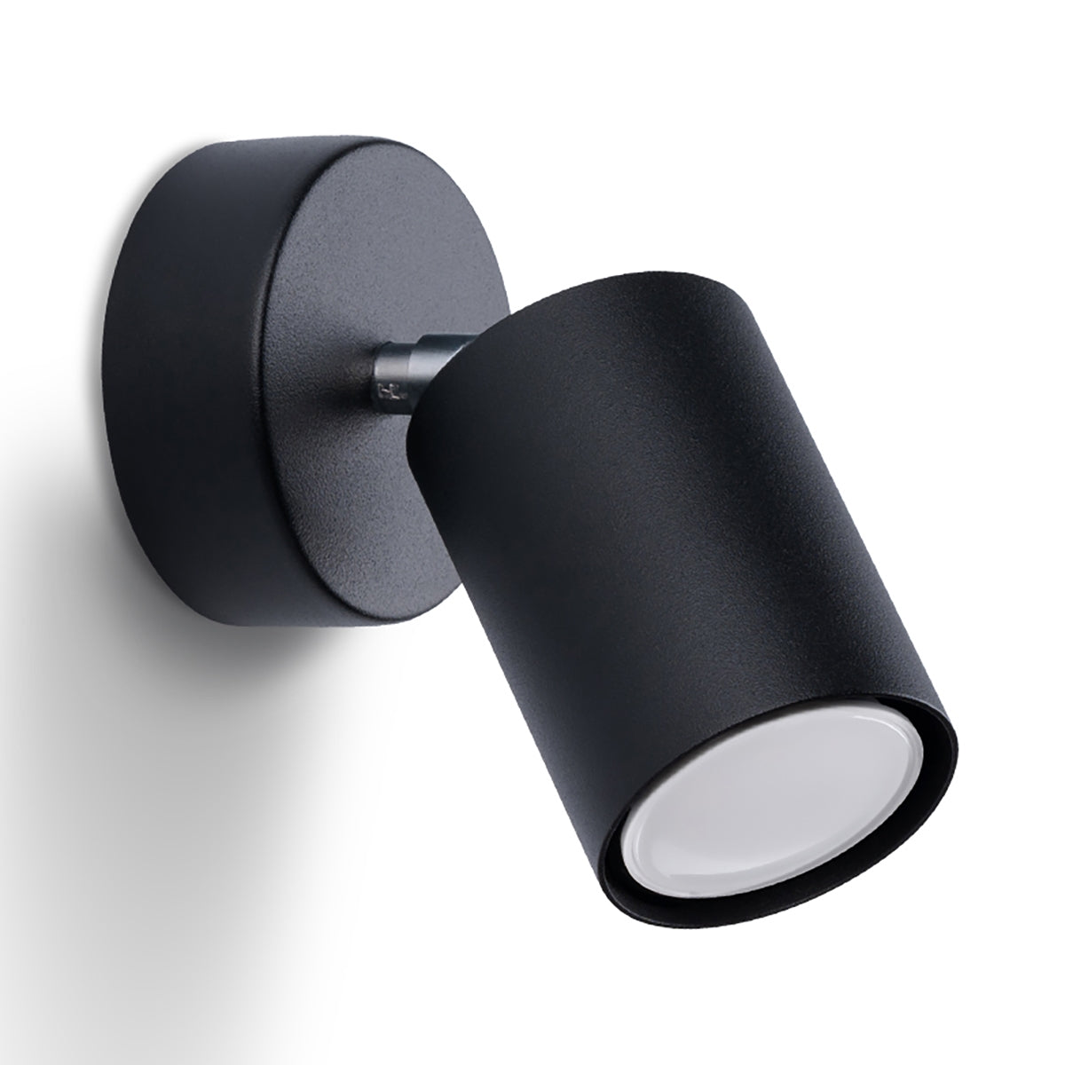 Applique Focus Spot Orientable Acier Noir