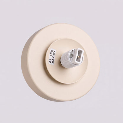 Applique Globe Solis Verre Opalin Beige