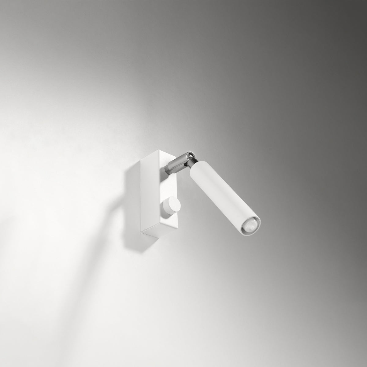 Applique Spot Orientable Acier Blanc Mat