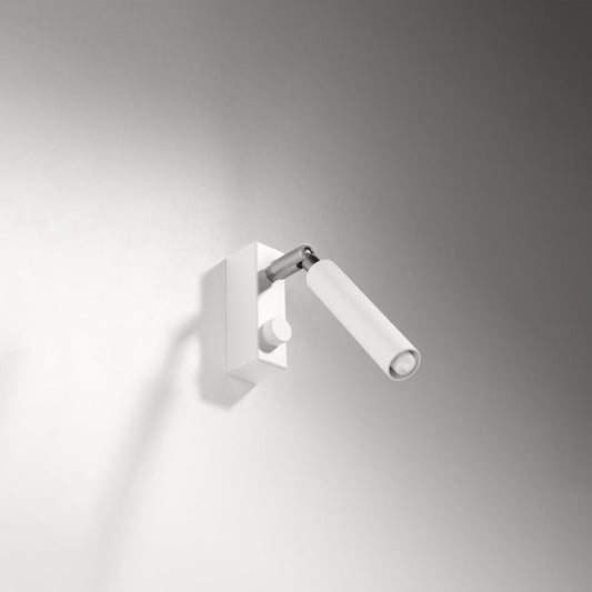 Applique Spot Orientable Acier Blanc Mat
