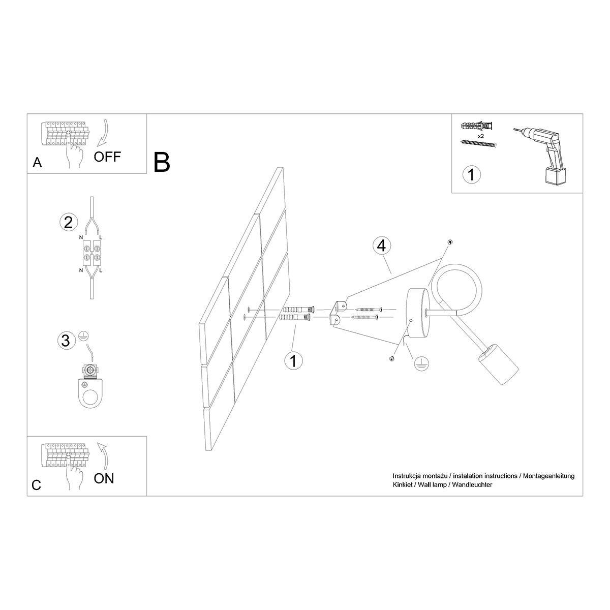 Applique Loop Blanche