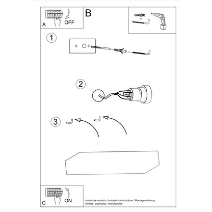Applique Marche Céramique Blanche