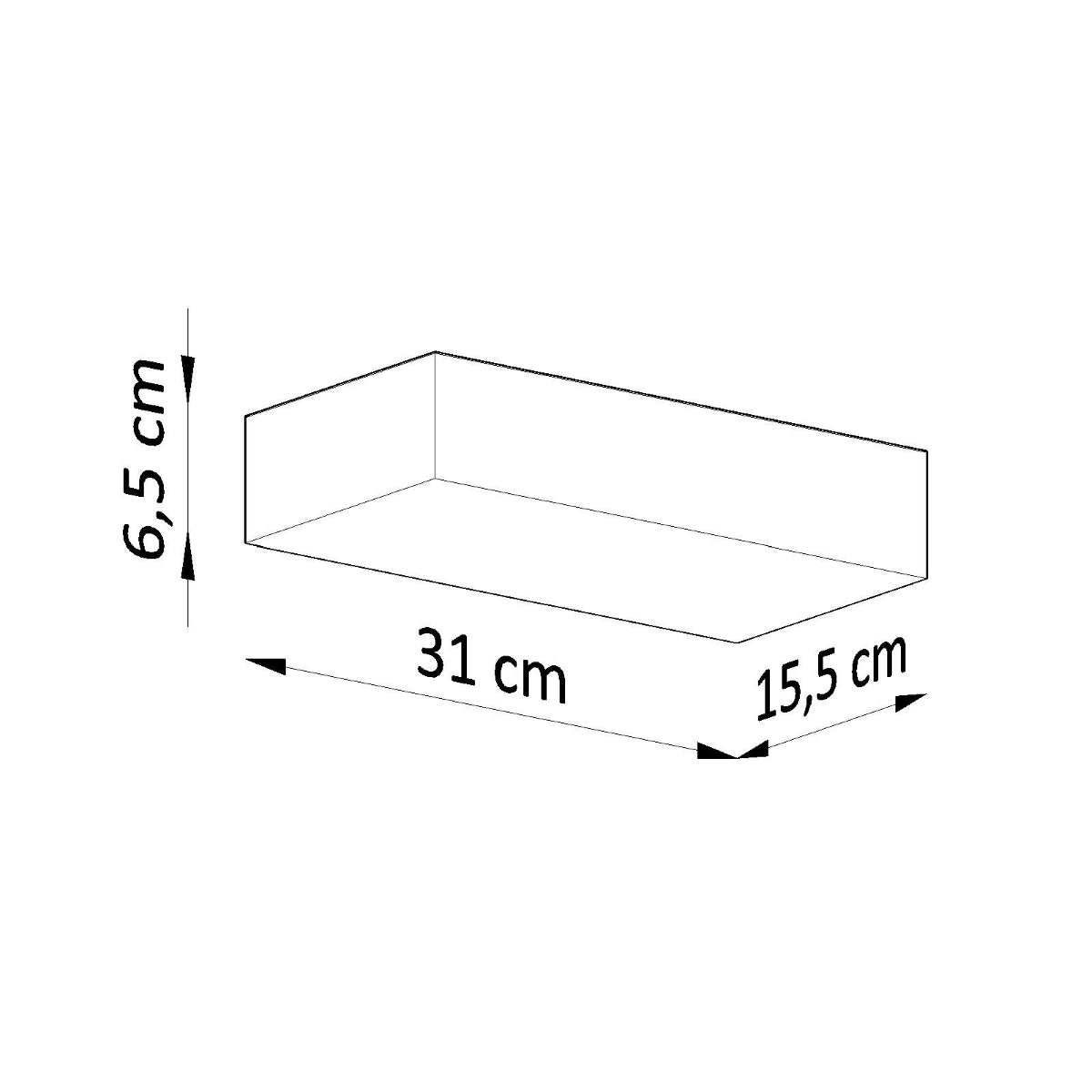 Applique Marche Céramique Blanche