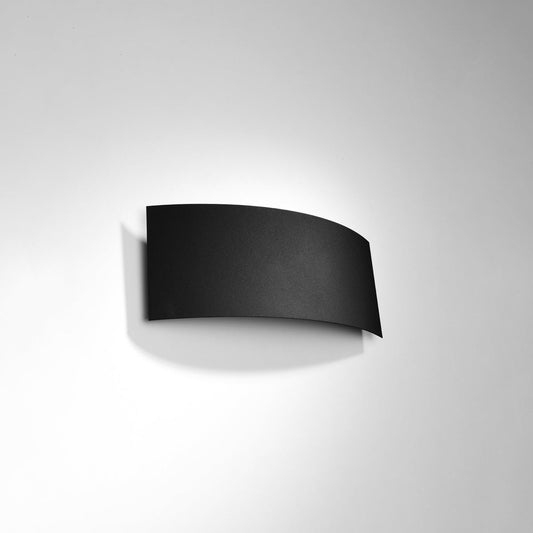 Applique Arc Métal Noir Haut/Bas