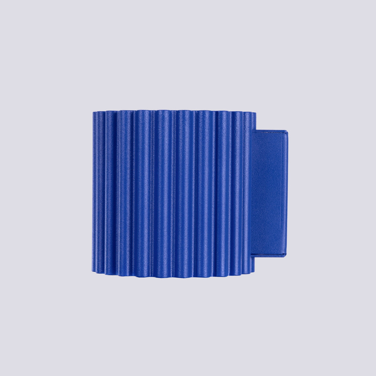 Applique Aura Alu Cannelé Bleu Outremer