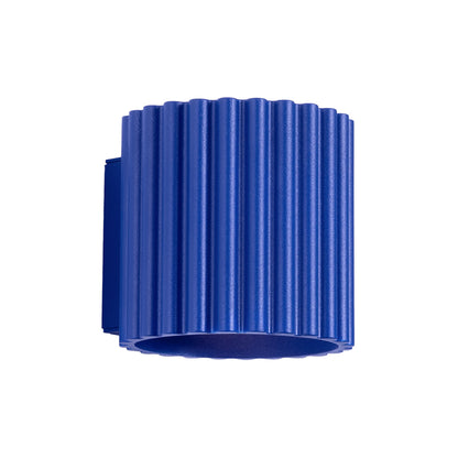 Applique Aura Alu Cannelé Bleu Outremer