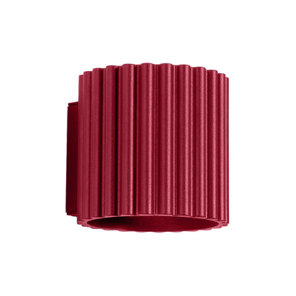 Applique Aura Alu Cannelé Bordeaux