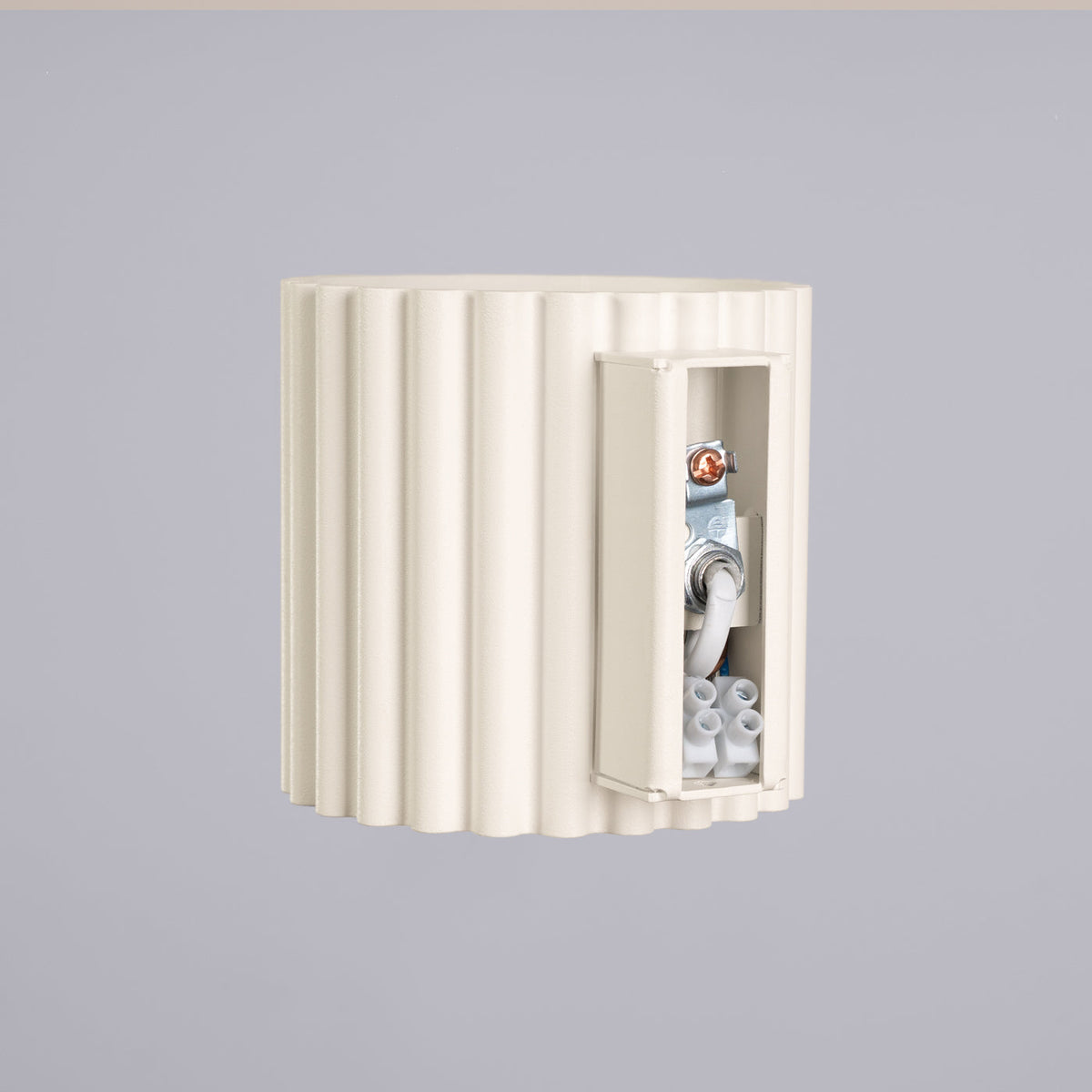 Applique Aura Alu Cannelé Beige
