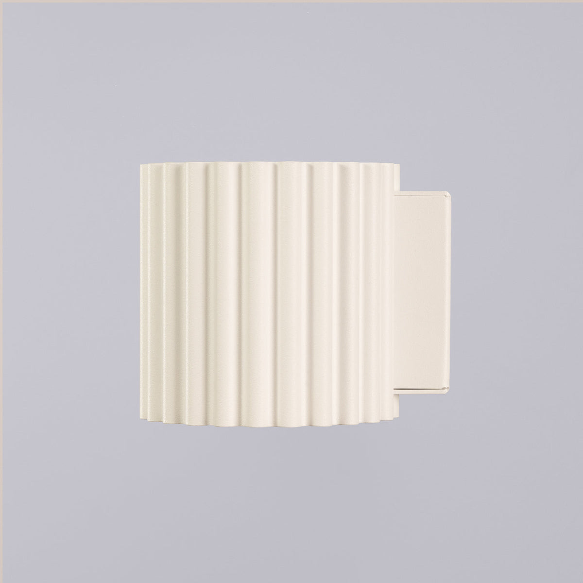 Applique Aura Alu Cannelé Beige