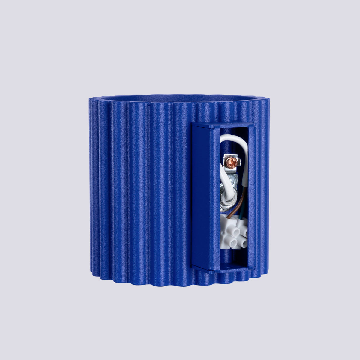 Applique Aura Alu Cannelé Bleu Outremer