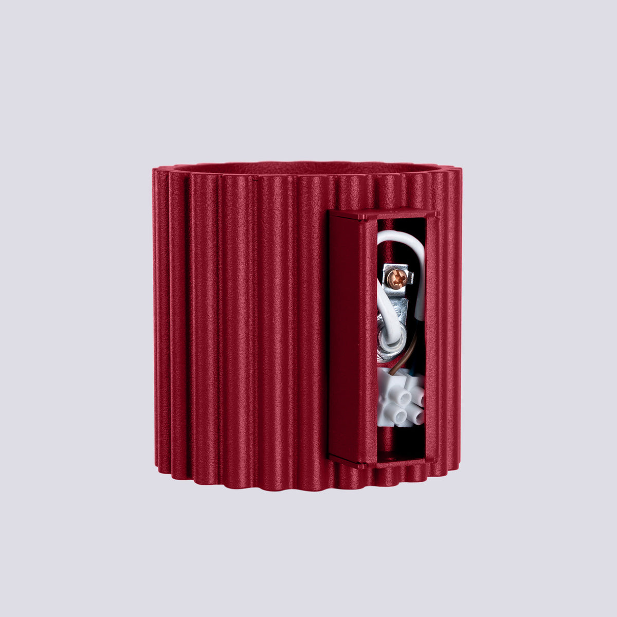 Applique Aura Alu Cannelé Bordeaux