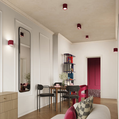 Applique Aura Alu Cannelé Bordeaux