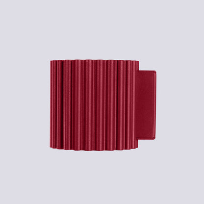 Applique Aura Alu Cannelé Bordeaux