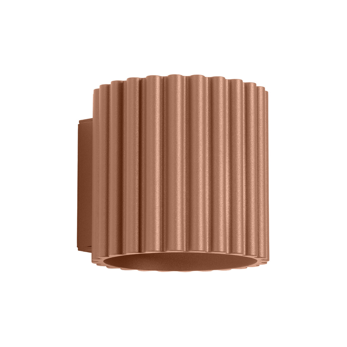 Applique Aura Alu Cannelé Moka