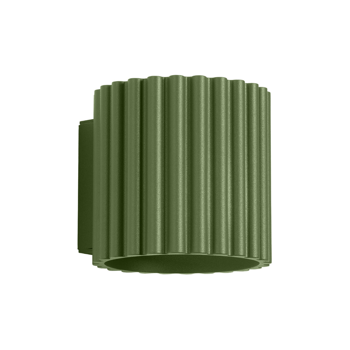 Applique Aura Alu Cannelé Vert Olive