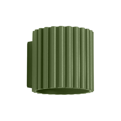 Applique Aura Alu Cannelé Vert Olive